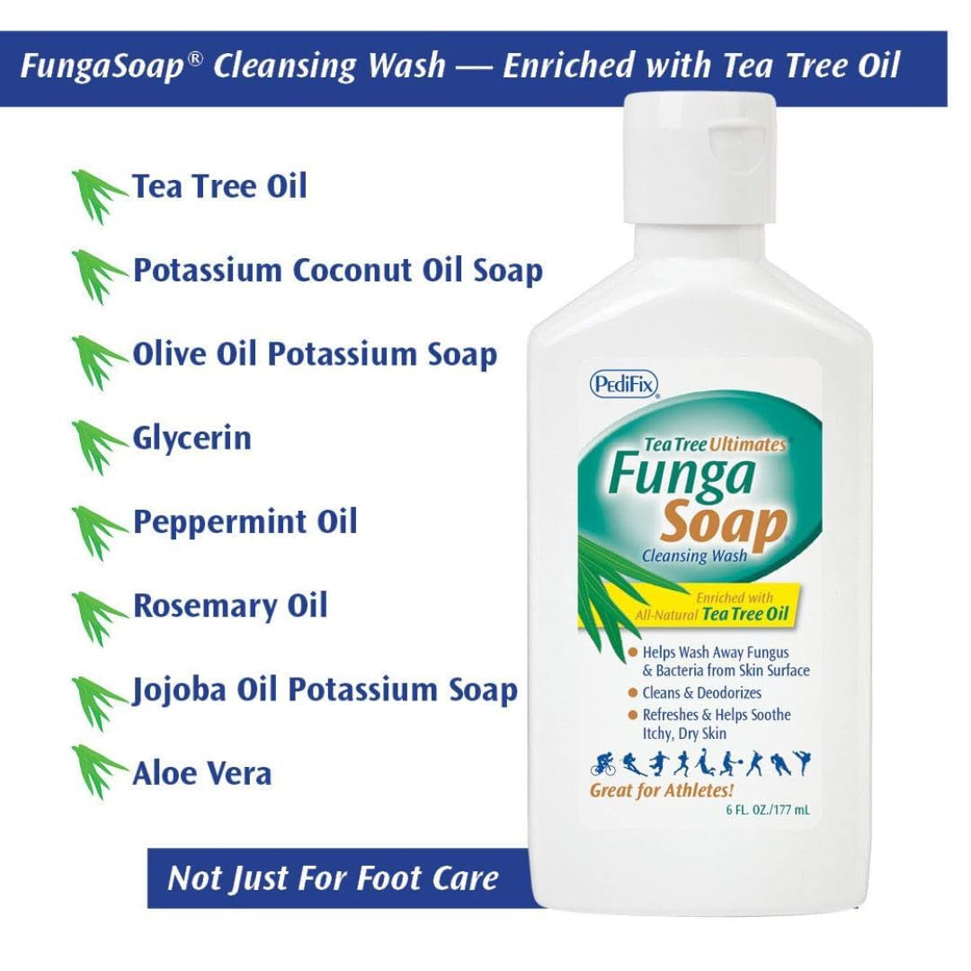 Fungasoap Cleansing Wash - 13.5 Fl. Oz (Packaging May Vary)
