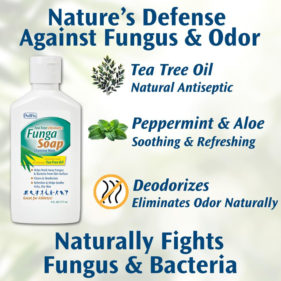 Fungasoap Cleansing Wash - 13.5 Fl. Oz (Packaging May Vary)