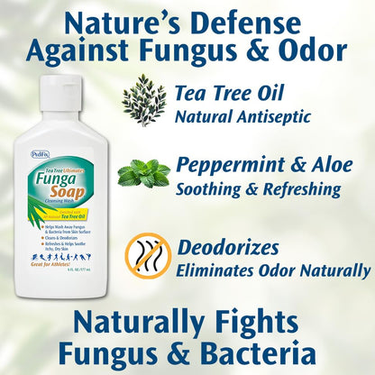Fungasoap Cleansing Wash - 13.5 Fl. Oz (Packaging May Vary)