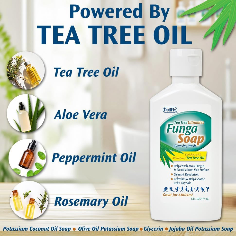 Fungasoap Cleansing Wash - 13.5 Fl. Oz (Packaging May Vary)