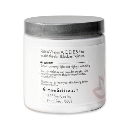 Citrus Mango Scent Organic Whipped Body Butter Vegan 24 Hr Hydration 8 Oz
